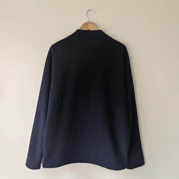 LN Johnnie-O Navy Crew Neck Sweatshirt Jacket XL - Picture 6 of 8